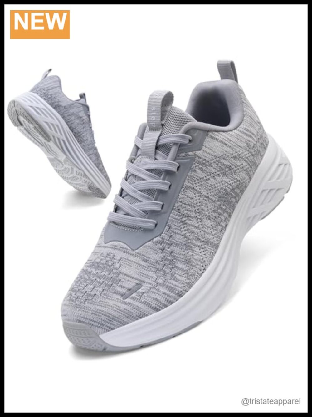 Womens Tennis Shoes Ultralight Cushioning Walking Running Sneakers Lace-Up